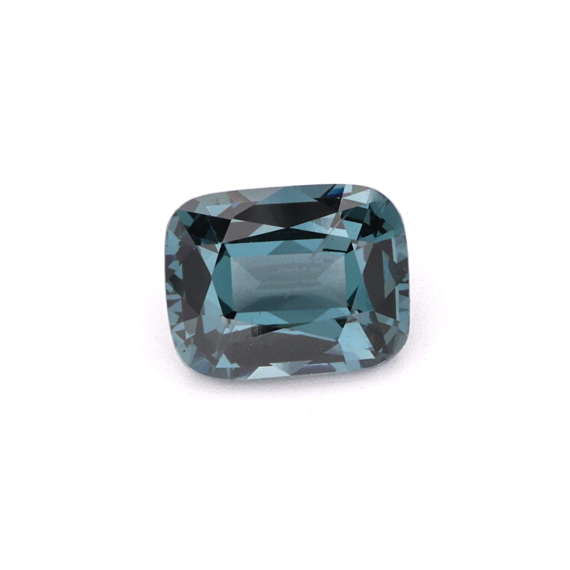 Ceylon Deep Teal Blue Spinel 2.60 ct — Cushion