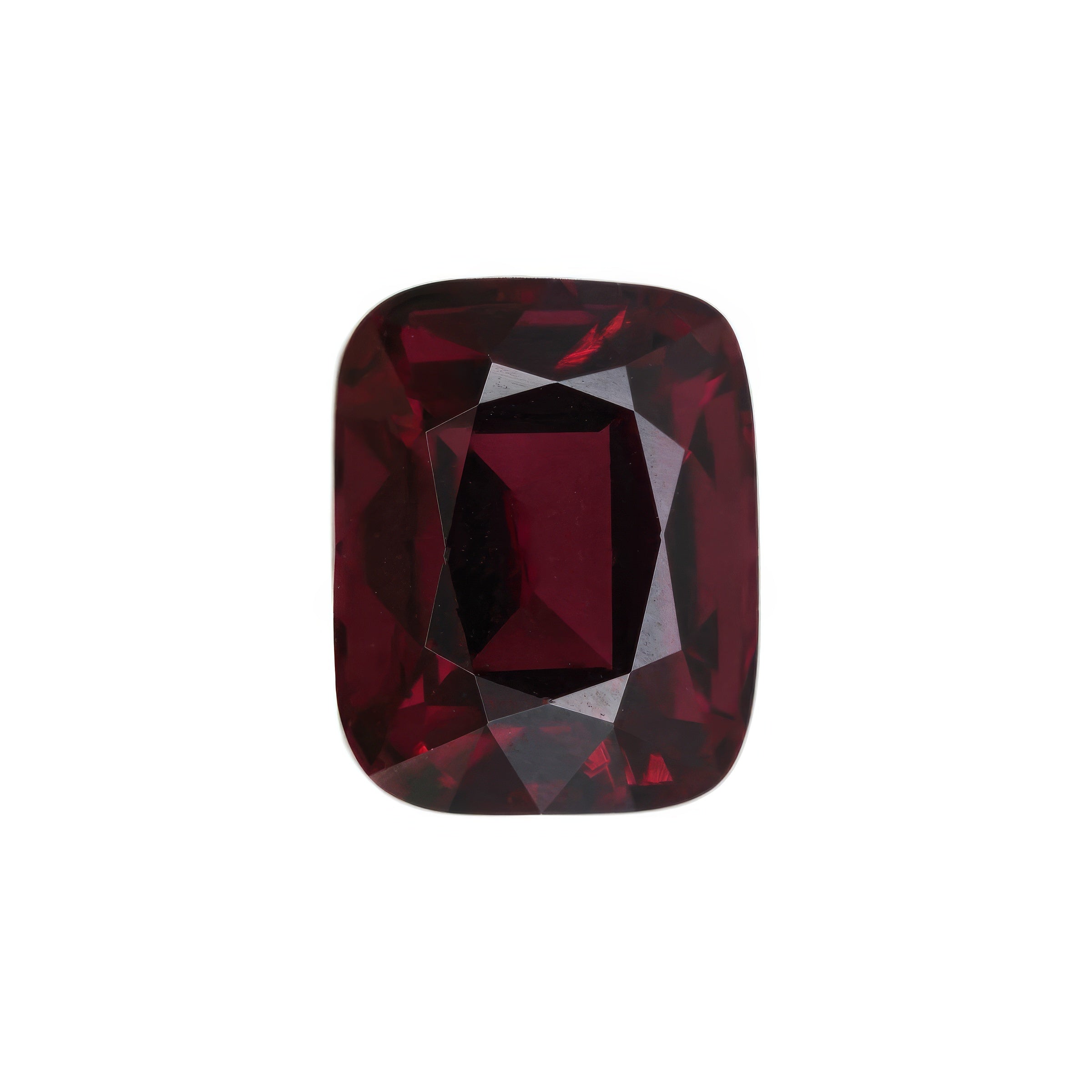 Ceylon Purplish Red Spinel 4.63 ct - Cushion