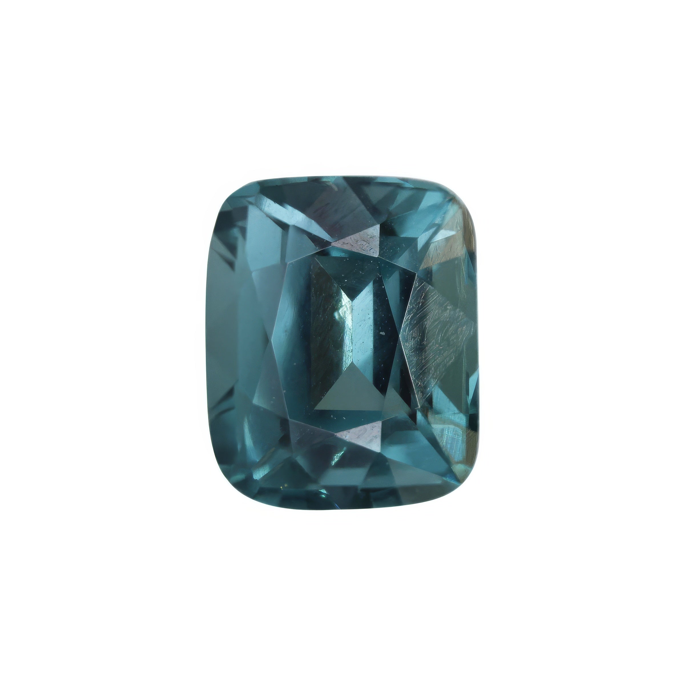 Ceylon Teal Spinel 2.31 ct - Cushion