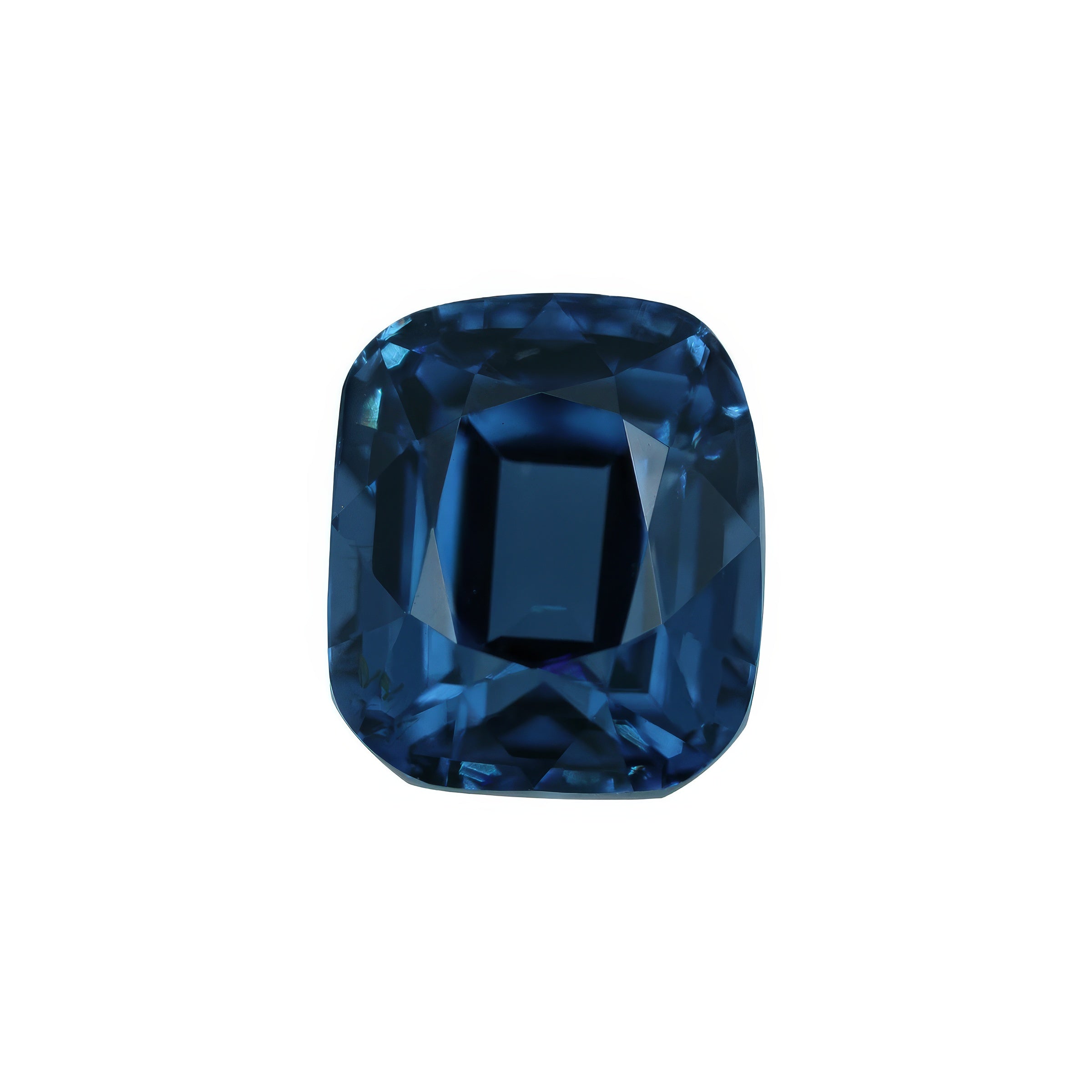 Ceylon Intense Blue Cobalt Spinel 2.592 ct — Cushion