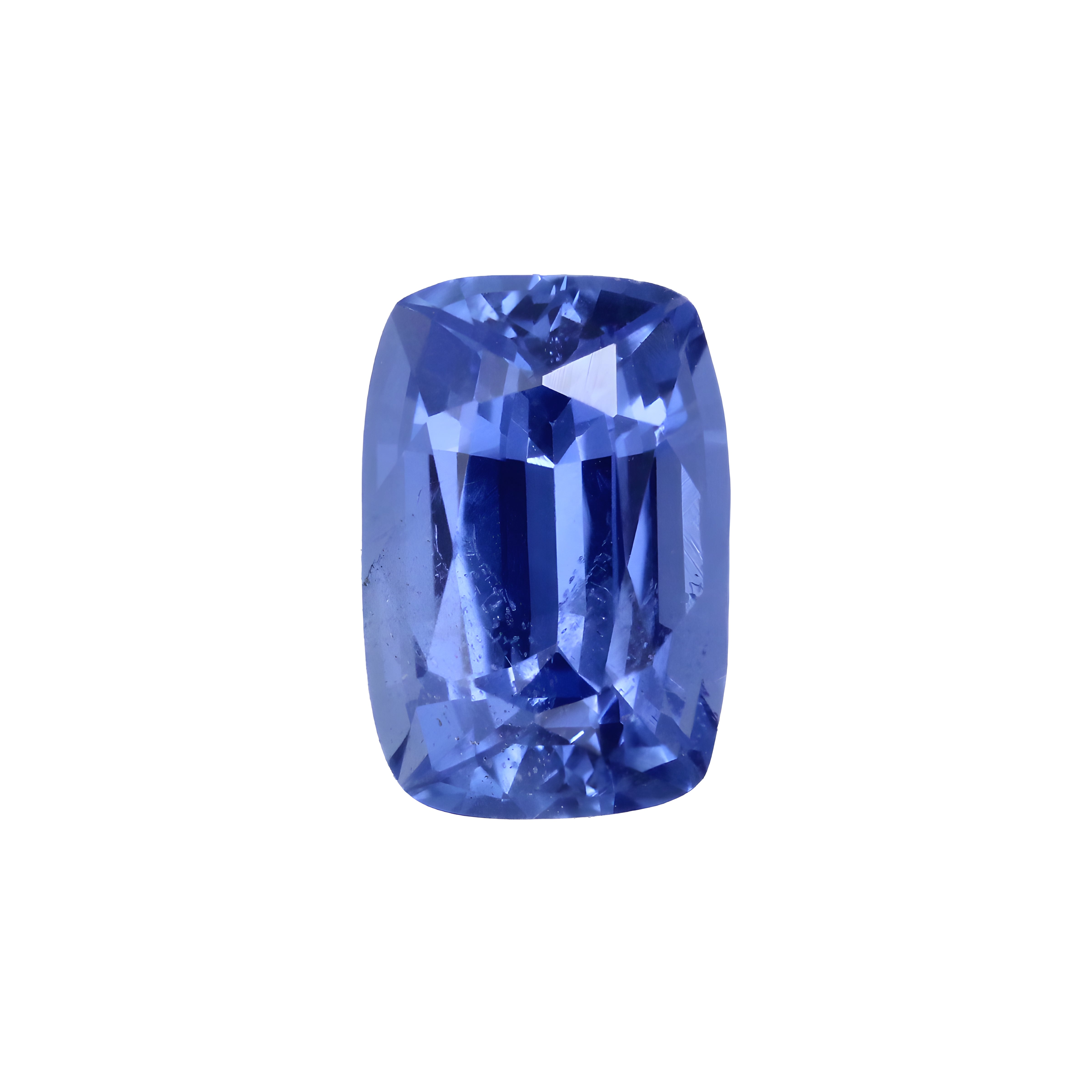 Ceylon Cornflower Blue Sapphire 1.059 ct — Cushion