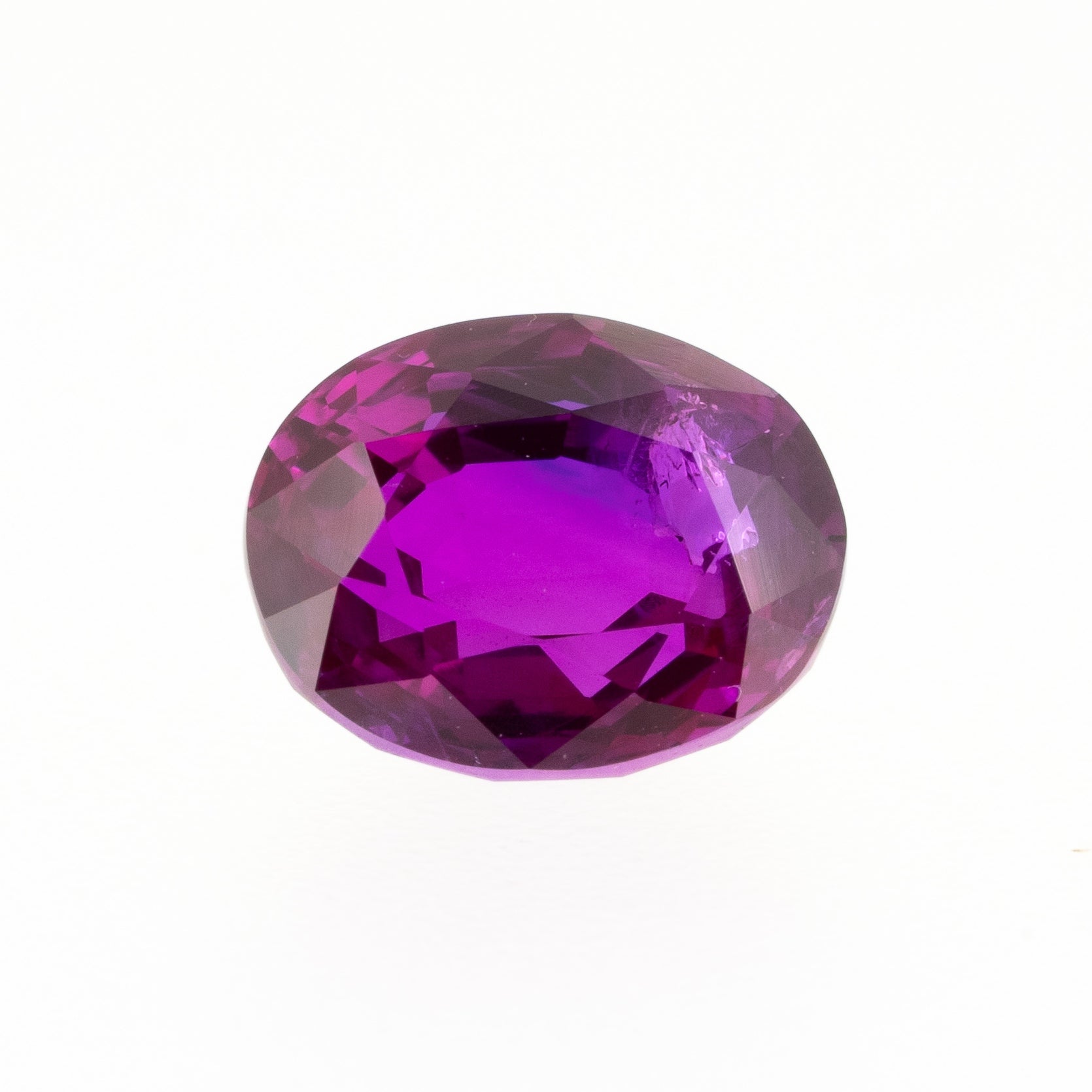 Purplish Red Ruby 2.03 ct - Oval