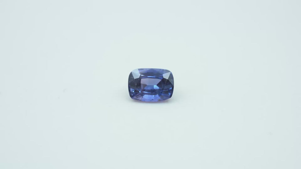 Video of the Téja 1.254 ct Ceylon colour-change sapphire, Bellerophon report C02956